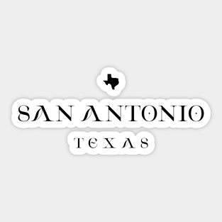 San Antonio, Texas Sticker